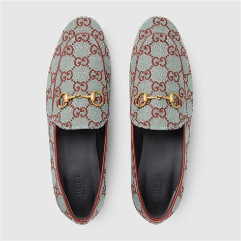 mocassins embleme de gucci|Mocassins Gucci Jordaan pour femme.